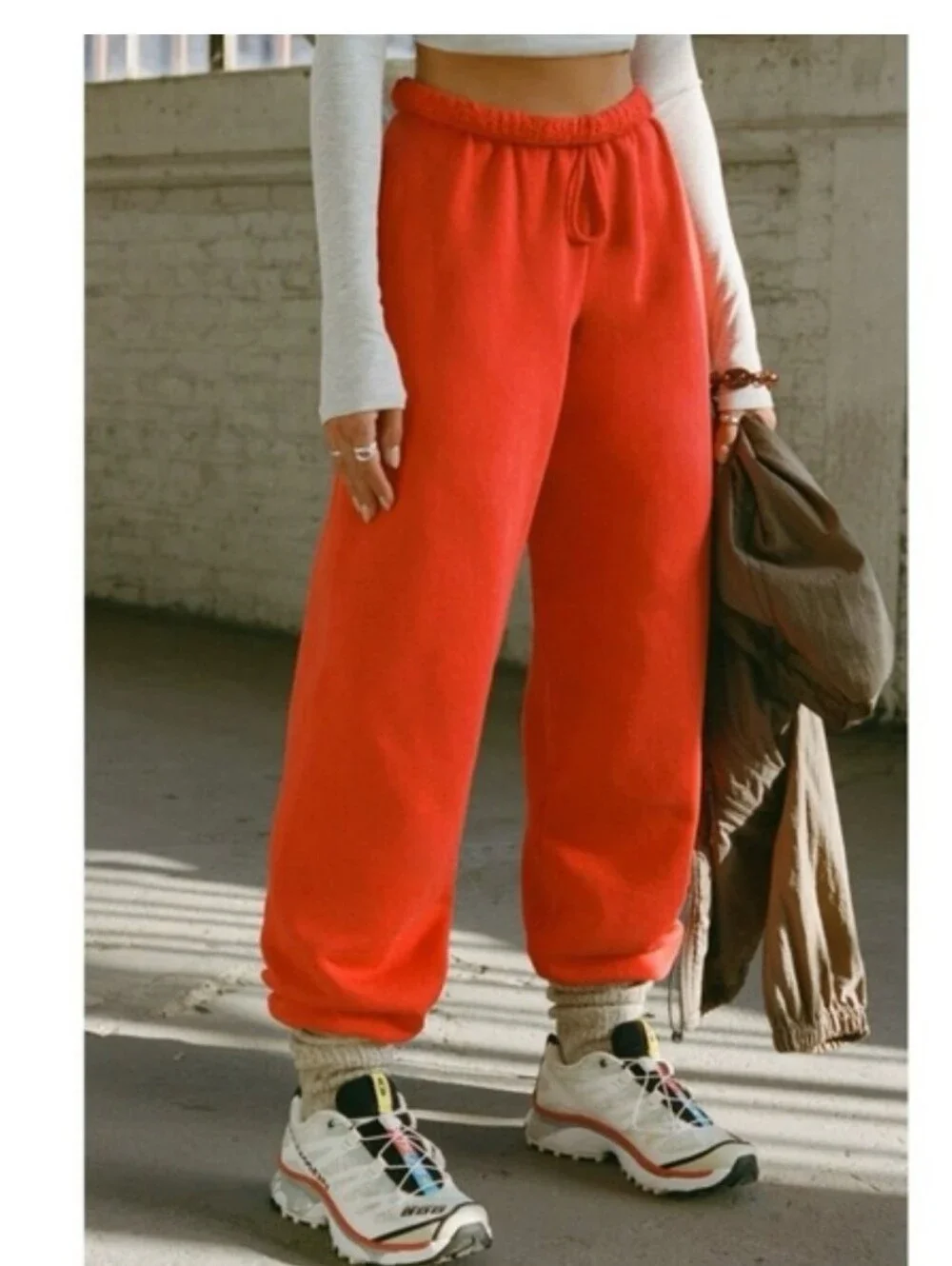 NWT Joah Brown Limited Edition Hot Souse Jogger Sweatpants